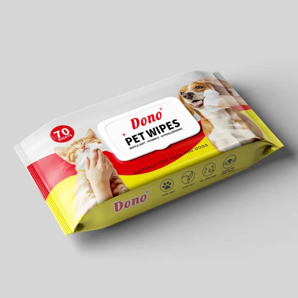 Tisu Basah Kucing Anjing - Tisu Basah Hewab