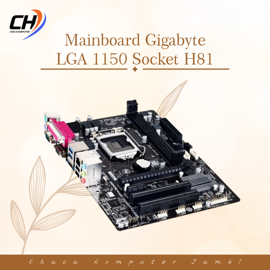 Mainboard Gigabyte LGA 1150 Socket H81 Second