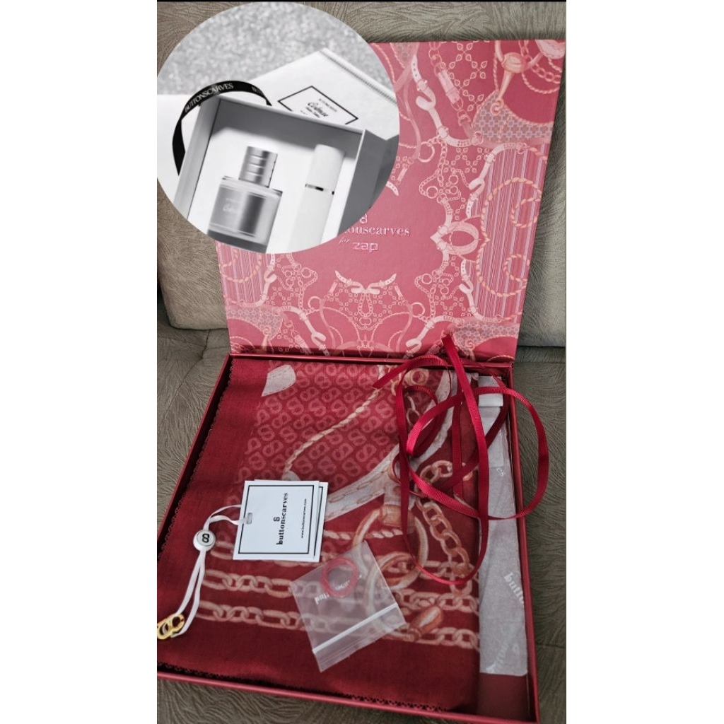 NEW MURAH RARE item buttonscarves ZAP limited edition aroma colmar EDP