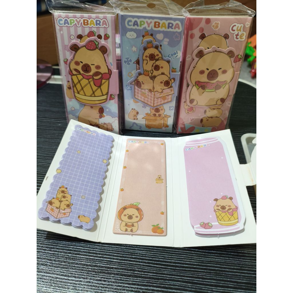 

STICKY NOTE PANJANG CAPIBARA 3PCS