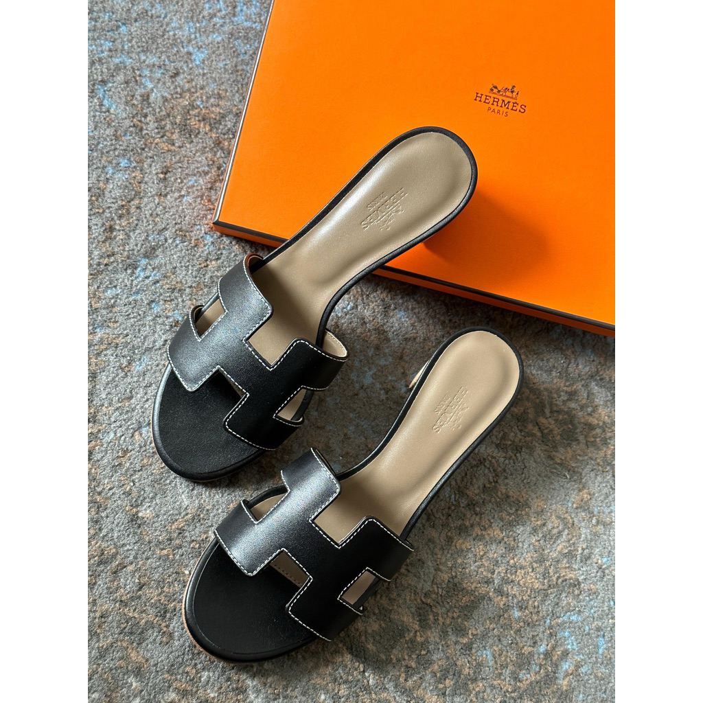 H Oasis Sandal Black