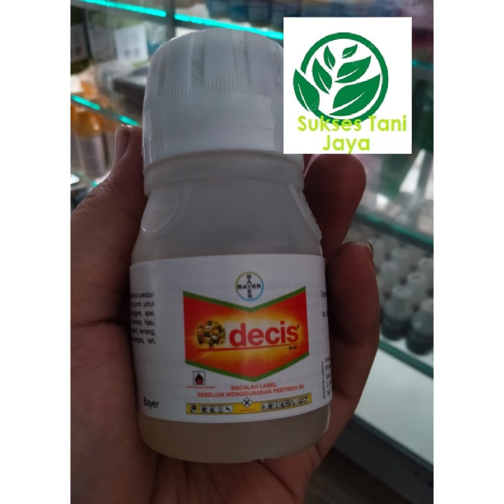 Insektisida DECIS Obat pembasmi hama ulat kutu putih belalang 50 ML