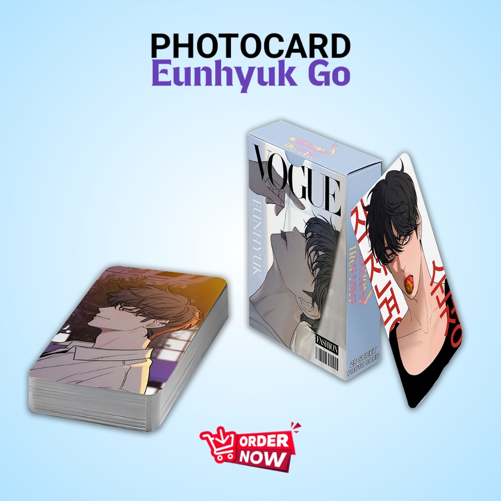 PHOTOCARD EUNHYUK GO MANHWA OPERATION TRUE LOVE PREMIUM 1 PACK LIMITED EDITION