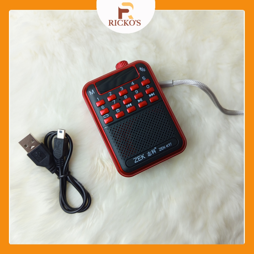 Speaker Bluetooth Mini | Speaker Aktif Bluetooth | Speaker Radio FM | Support TF Card & Flashdisk