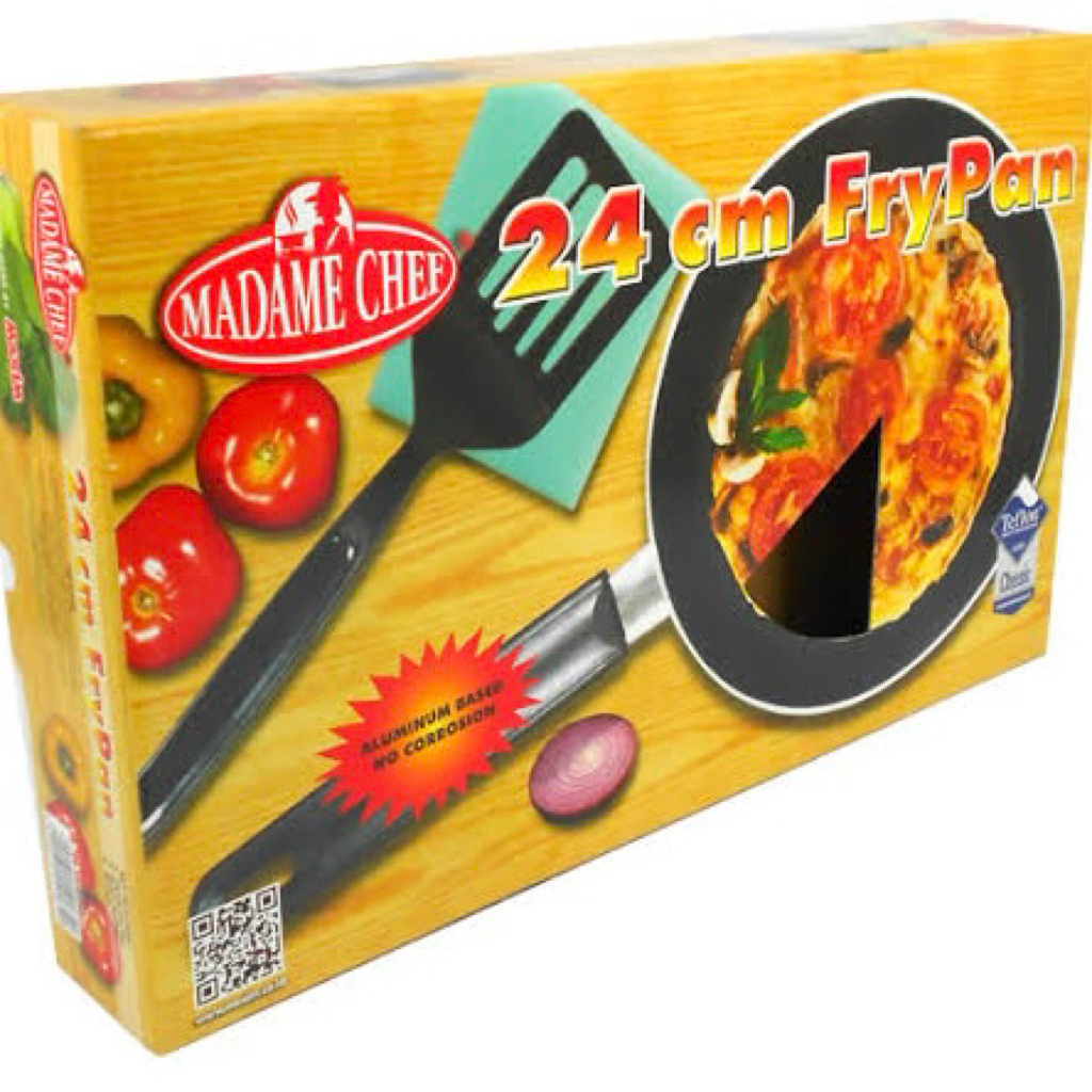 Maxim Madame Chef 24cm Frypan Set Frypan+ Spatula + Spons
