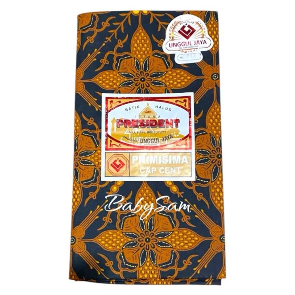 Kain Panjang Batik Jarik President Unggul Jaya Kain Batik Istana Presiden Kain Jarik Batik Prada Pre