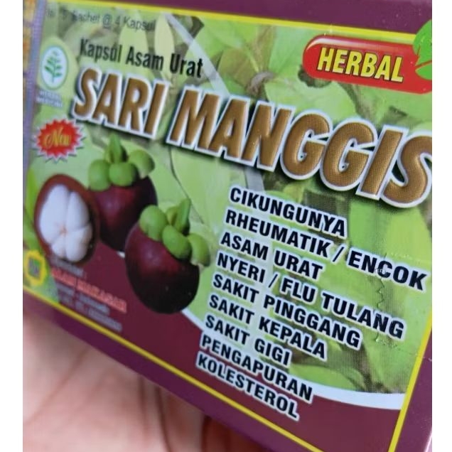 asam urat sari manggis