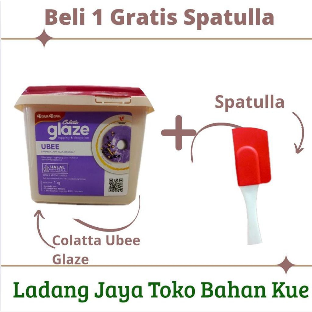 

Colatta Glaze UBEE / Taro 1 Kg