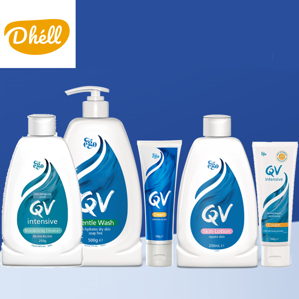 QV Skin Lotion Repairs Skin 250 ml / 500 ml / QV Gentle Wash / QV Intensive Cream / QV Intensive Cle