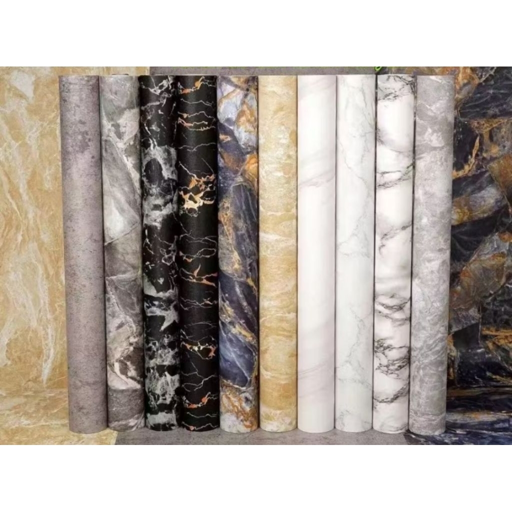 Wallpaper stiker Marmer/Motif marmer Motif Granit 45cm x -+8meter