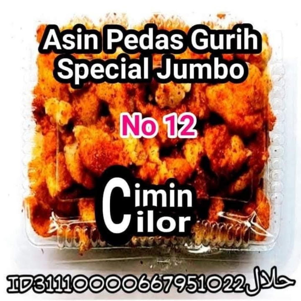 

Cimin Tigasari Asin Pedas Gurih..