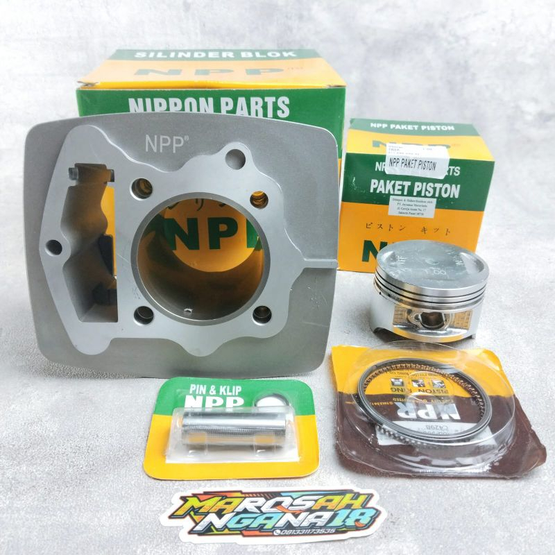 BLOK TIGER REVO NPP SET PISTON STD 50 100 150 200 MARQSAH SHOP