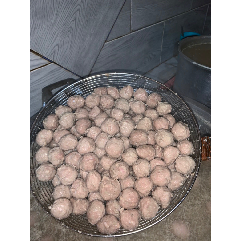 

Bakso urat kecil full daging 500gr, halal, kenyal dan kress