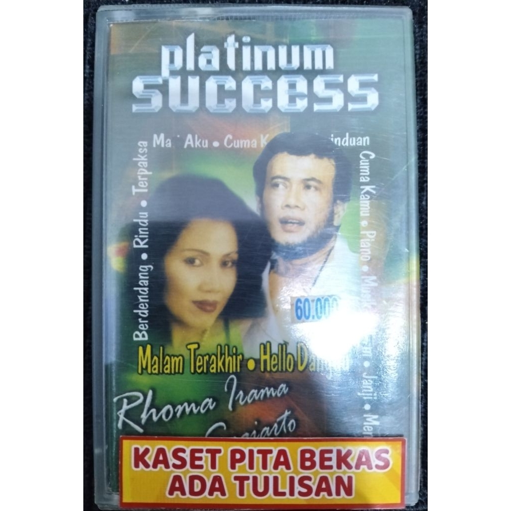 kaset pita bekas dangdut Rhoma irama vs rita platinum success