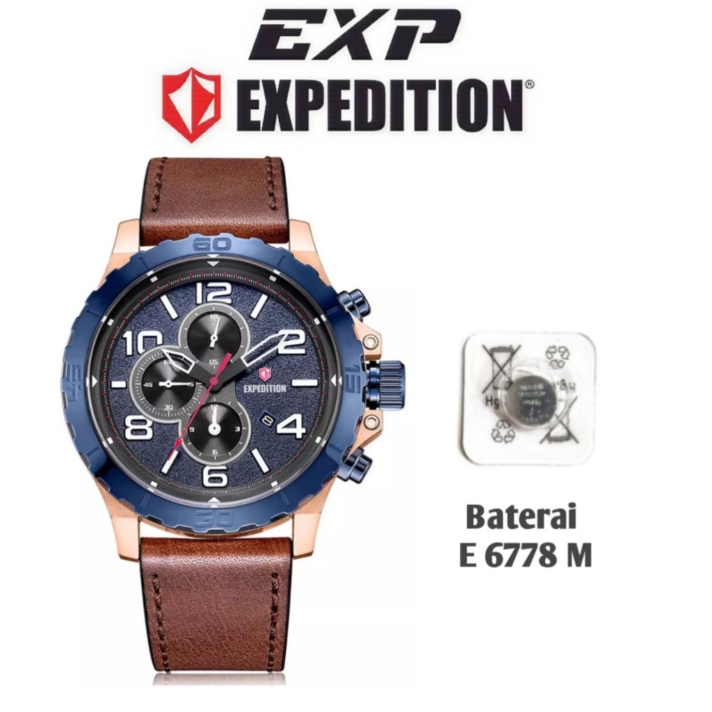 Baterai Original untuk Jam Tangan Expedition Type E 6778 M