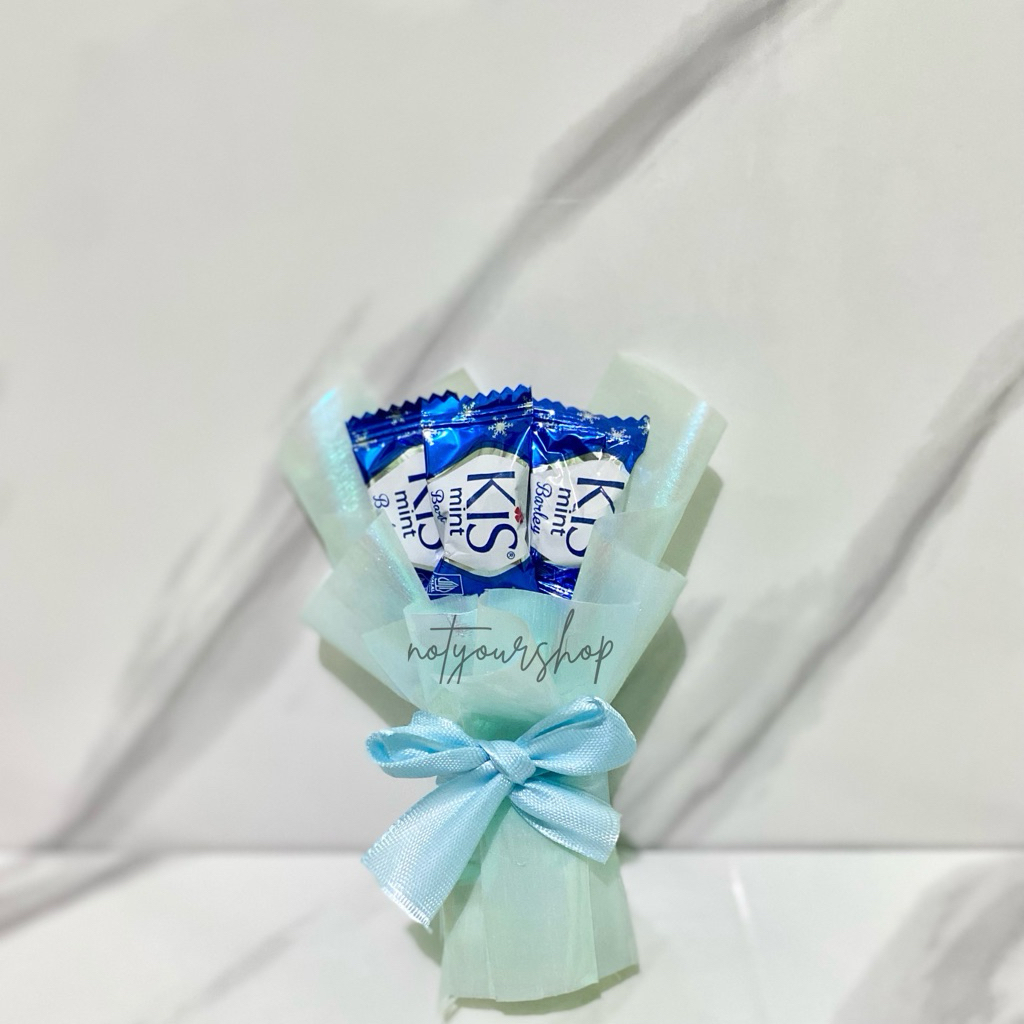 

[BM1] Buket Permen Kiss Mini / Bouquet Permen Kiss Mini / Buket Permen Murah / Hadiah / Hampers / Bouquet