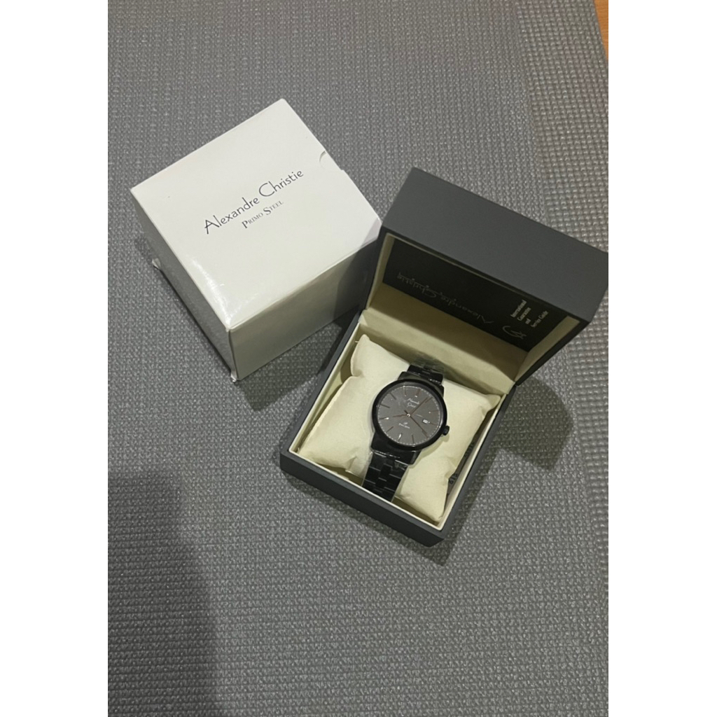 ALEXANDRE CHRISTIE PRIMO STEEL / JAM TANGAN PRIA