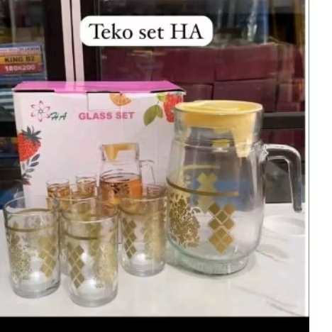 GLASS SET HA1742/GLASS KACA/