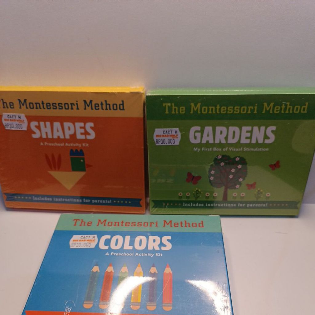 THE MONTESSORI METHOD || ORI DAN SEGEL || BUKU EVENT BBW || BABY SHINE || BABY BOUNCE || UNTUK USIA 