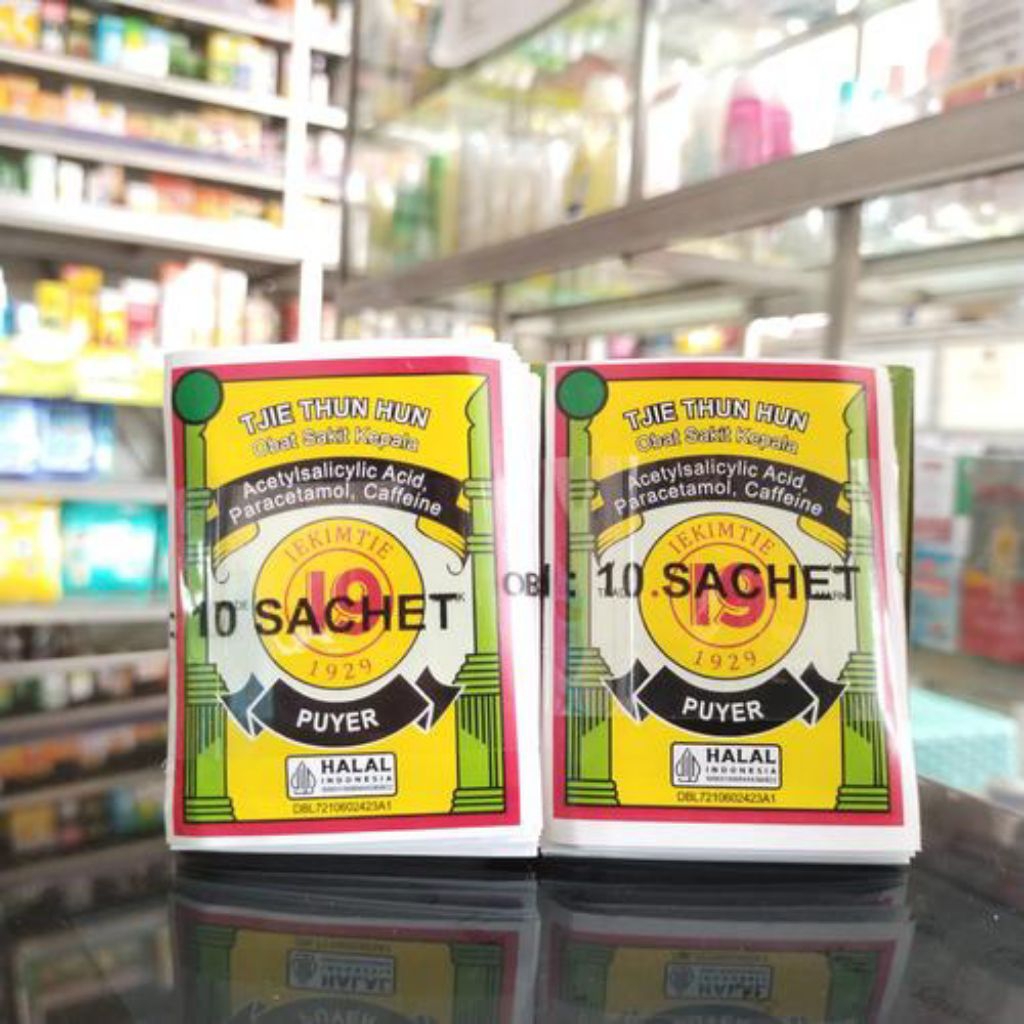 PUYER 19. box  @100 sachet