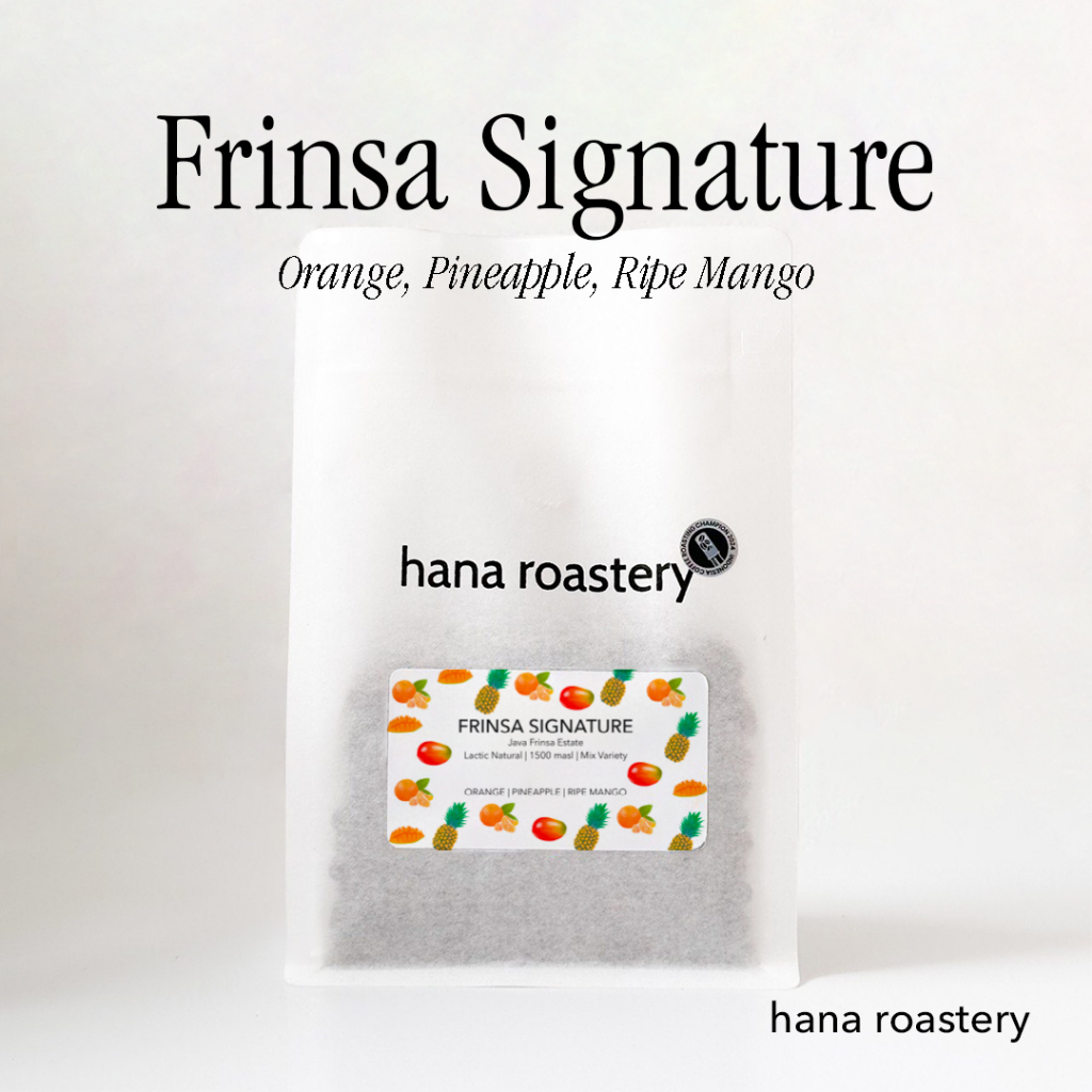 

Frinsa Signature Tropical Pineapple - Lactic Natural - Hana Roastery - Specialty Coffee - Filter Coffee - Kopi Arabika