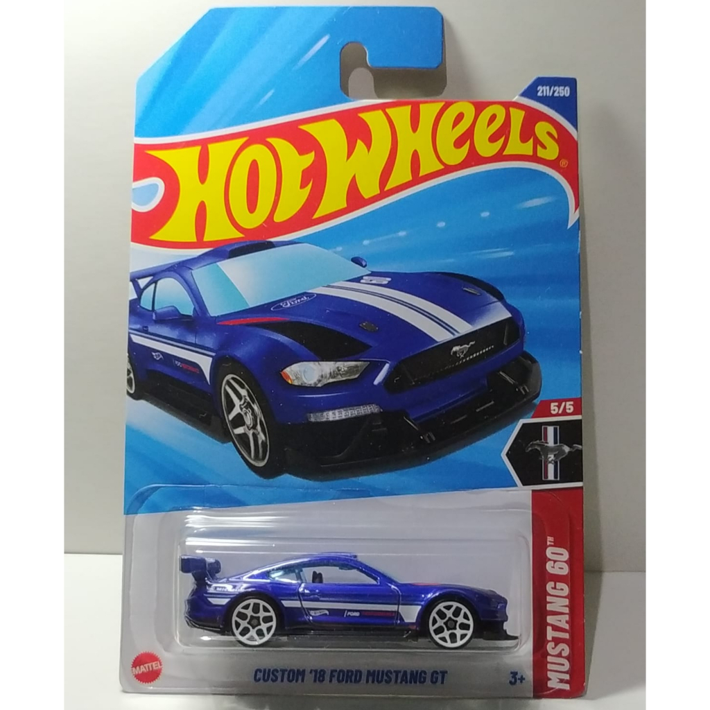 HOT WHEELS CUSTOM '18 FORD MUSTANG GT