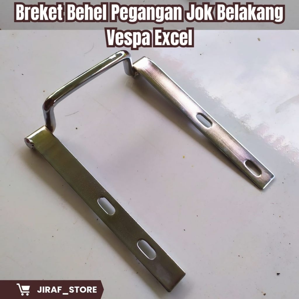 Breket Behel Pegangan Jok Belakang Vespa Excel Exclusive