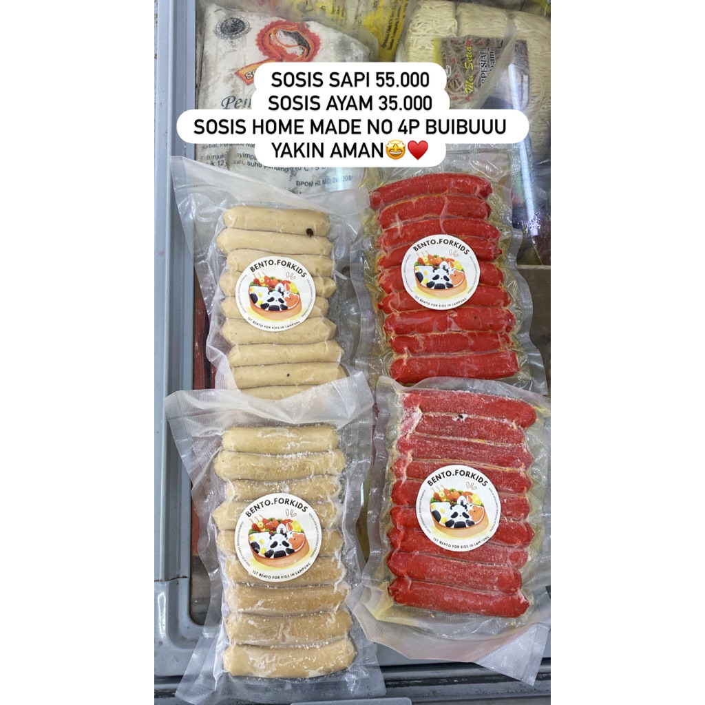 

SOSIS HOMEMADE BY BENTO FORKIDS