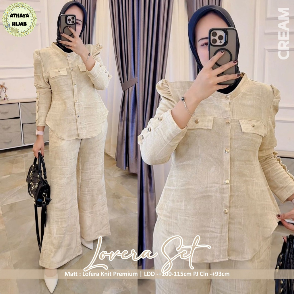 LoveraSet Lovera Set Athaya lofera knit premium original athaya