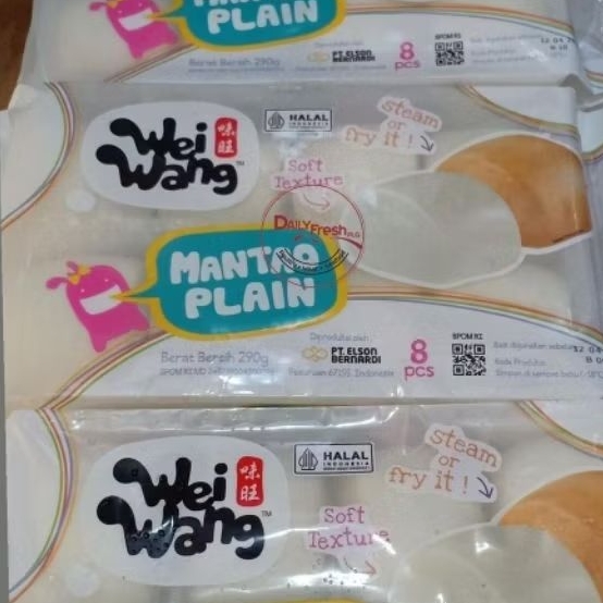 

WEIWANG MANTAO PLAIN | MANTAU | ROTI SEPAN 290GR