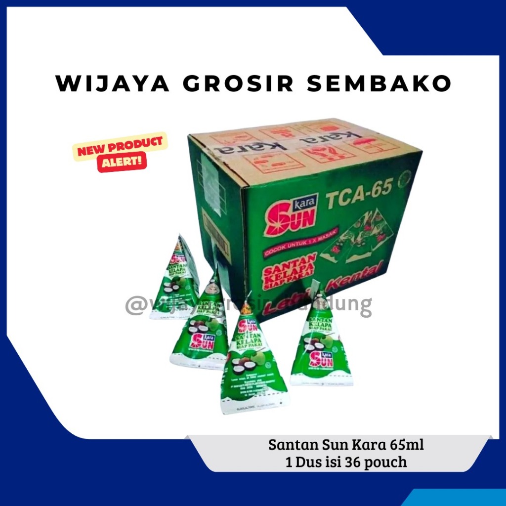 

Santan SUN KARA Segitiga 65ml 1 Dus Isi 36pcs