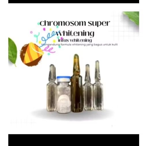 CHROMOSOME SUPER WHITENING infus whitening