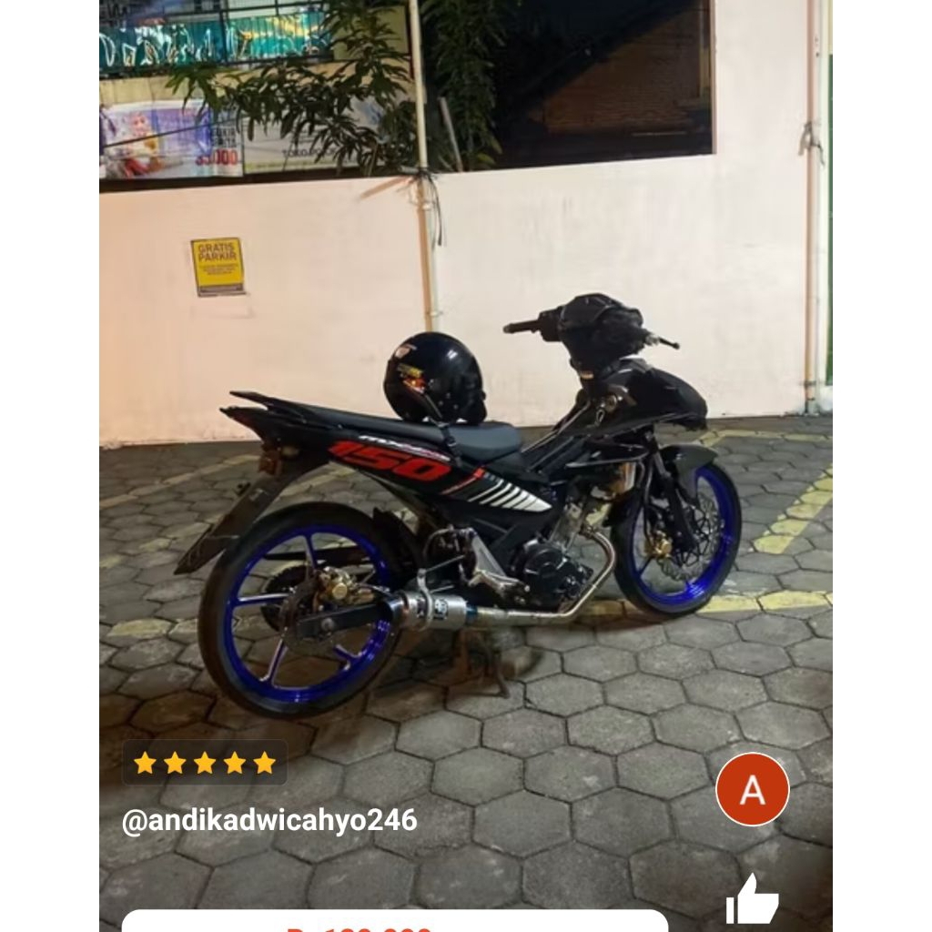 jok motor mx king 150 roadrace jok mx king slim lurus amplas jok jupiter mx king 150