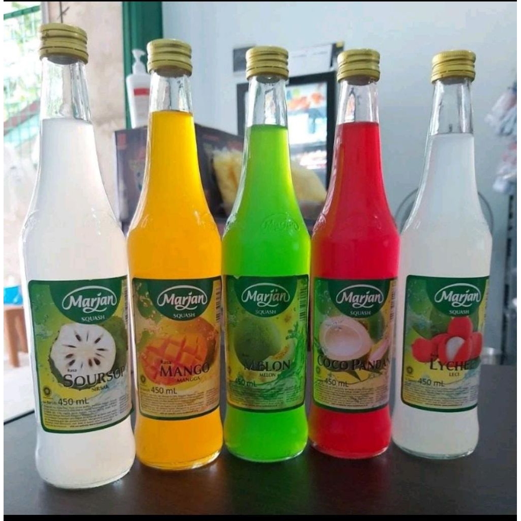 

Sirup Marjan squash botol 450ml