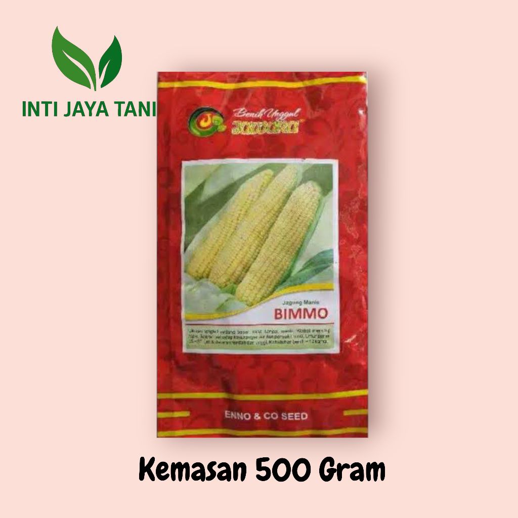 Bibit Jagung Manis Bimmo 500 Gram Kemasan Pabrik | Benih Jagung Manis Bimmo
