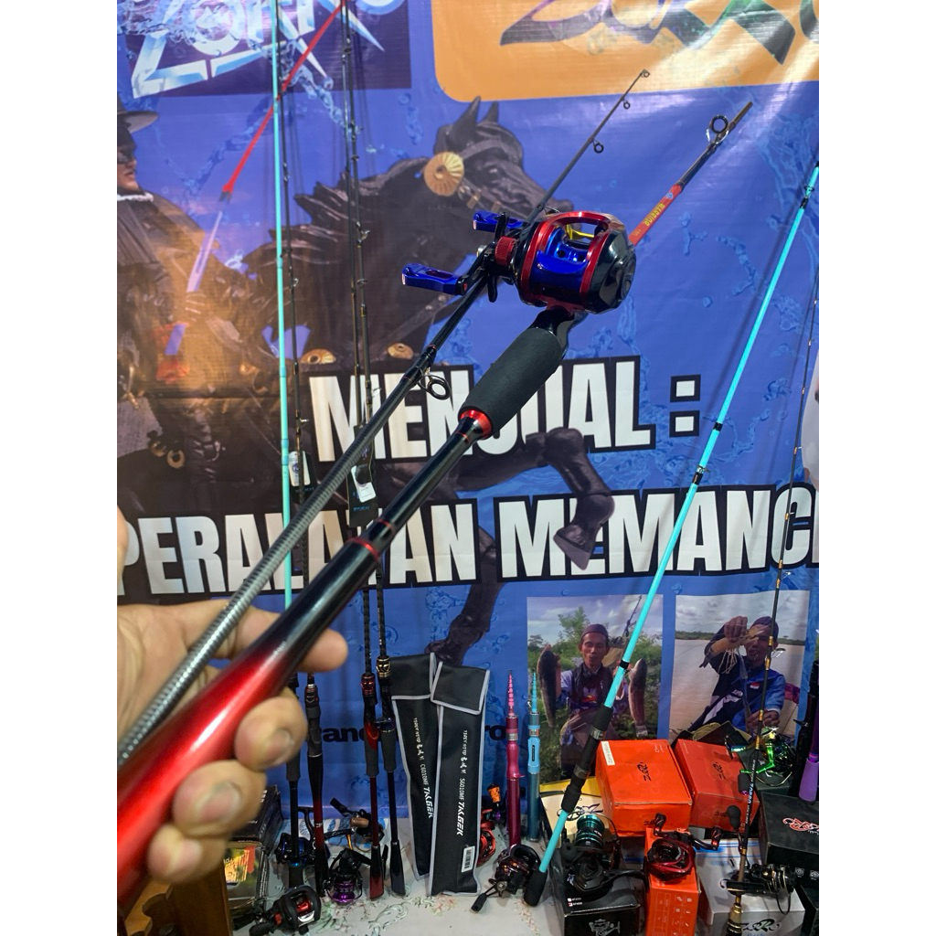 joran zorro warrior set bc dragcliker zorro dan spinig reel zorro