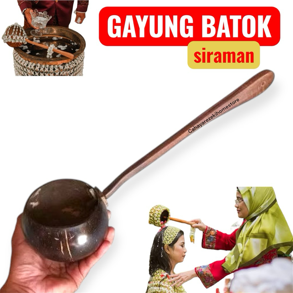 Gayung Siraman Batok Kelapa | Cintung Batok | Centong Batok kelapa