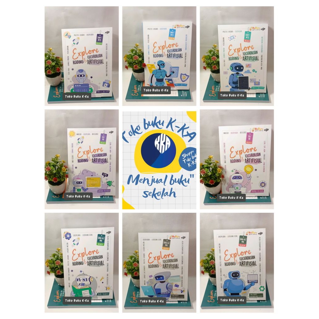 BUKU EXPLORE KODING SD/SMP/SMA ERLANGGA