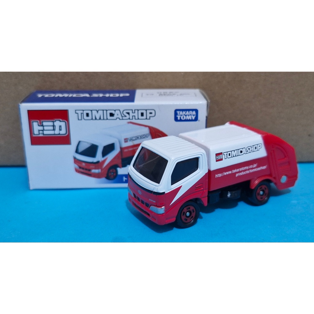 Tomica Shop Takara Tomy Toyota Dyna Refuse Truck (Red)