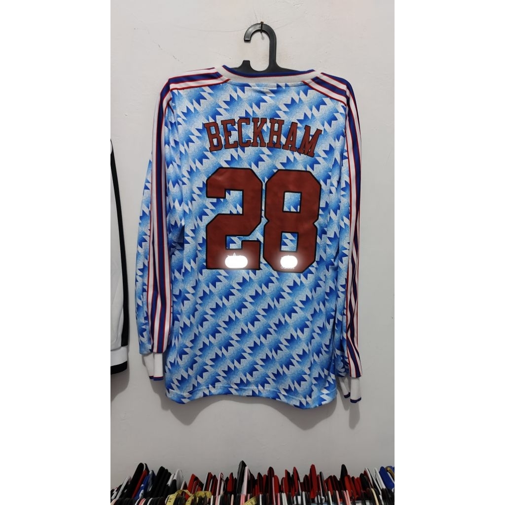 jersey retro MU Beckham size xl