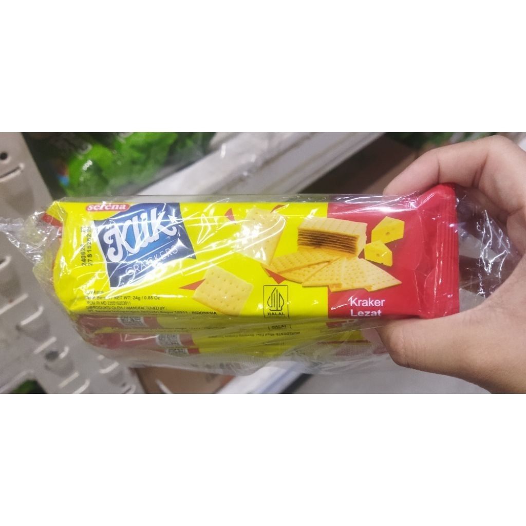 

SERENA KLIK CRACKERS ISI 3 PAK @10 PCS