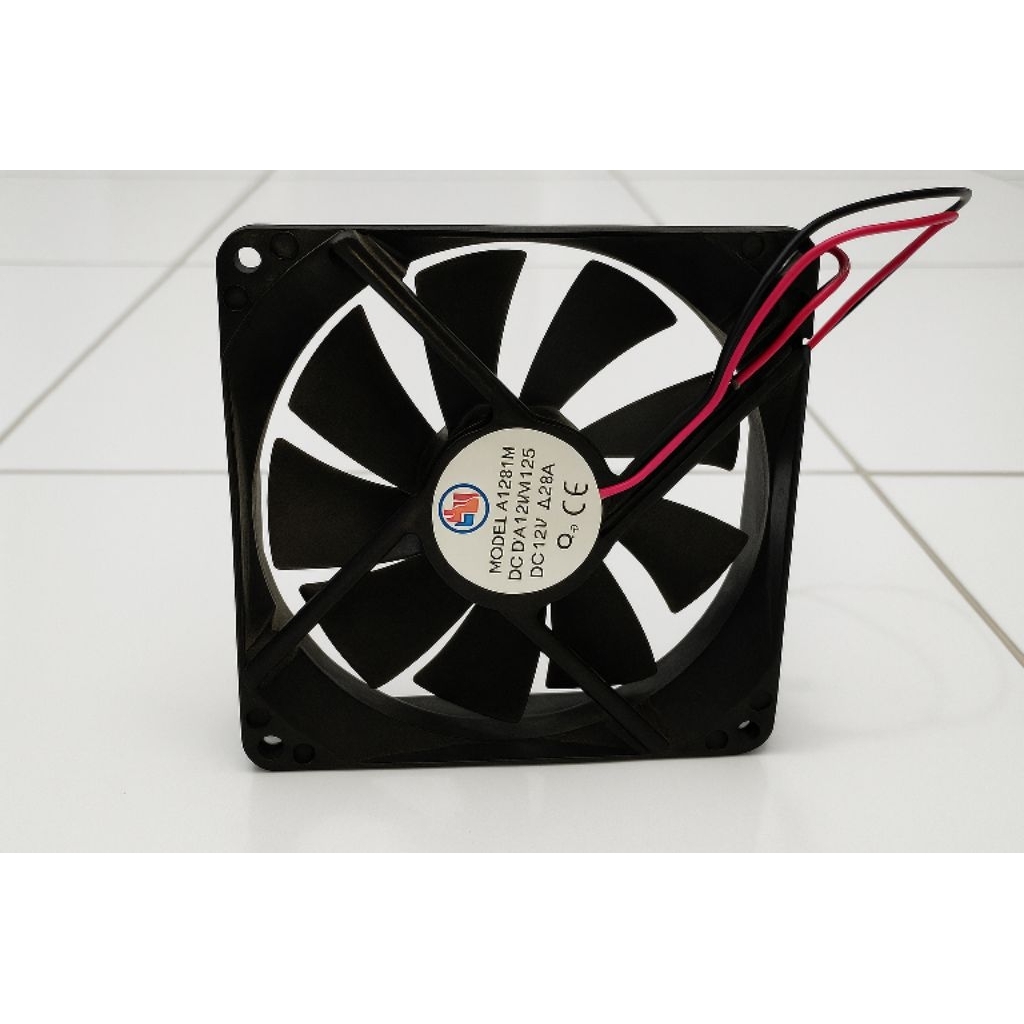 Kipas DC 12V 12cm Bekas PSU Komputer - Fan 120mm Cooling Fan Pendingin Power Supply DIY Murah