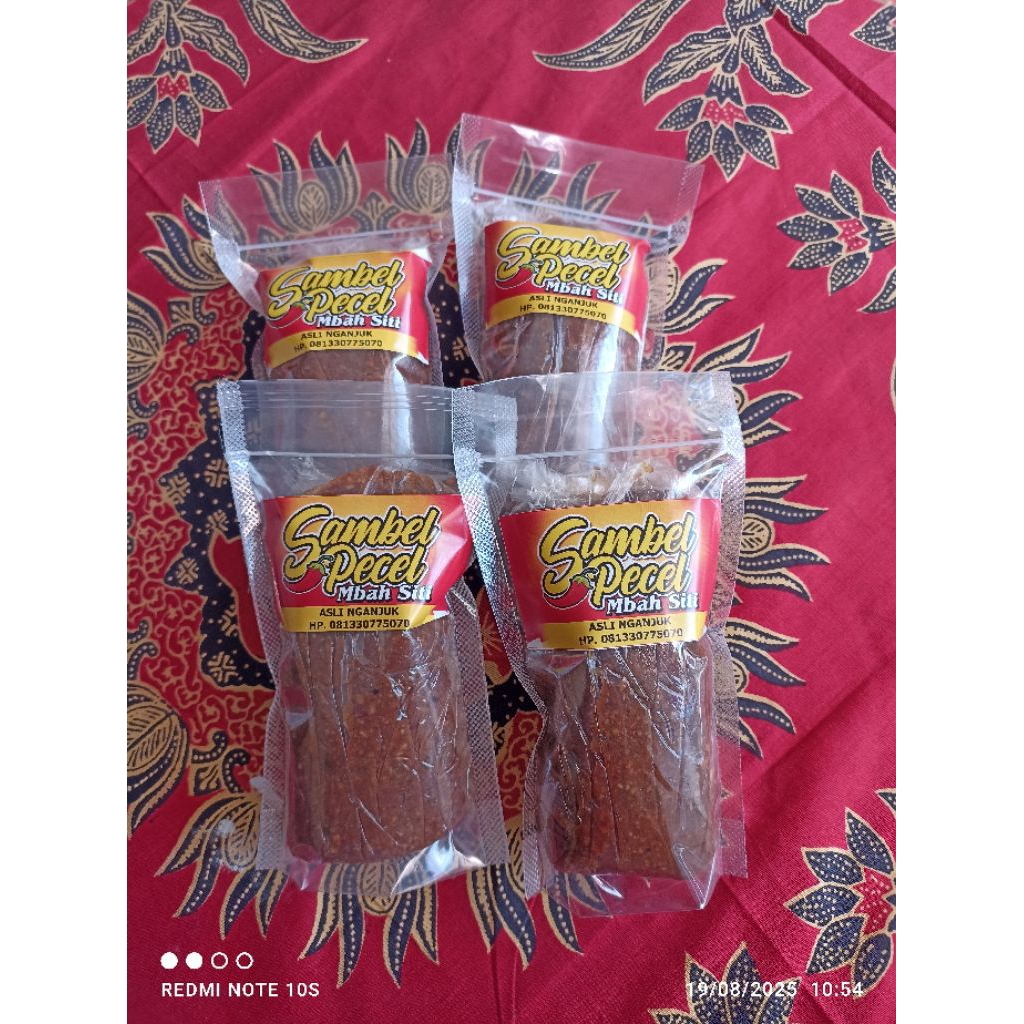 

Sambel Pecel Mbah Siti Asli Nganjuk @250gr