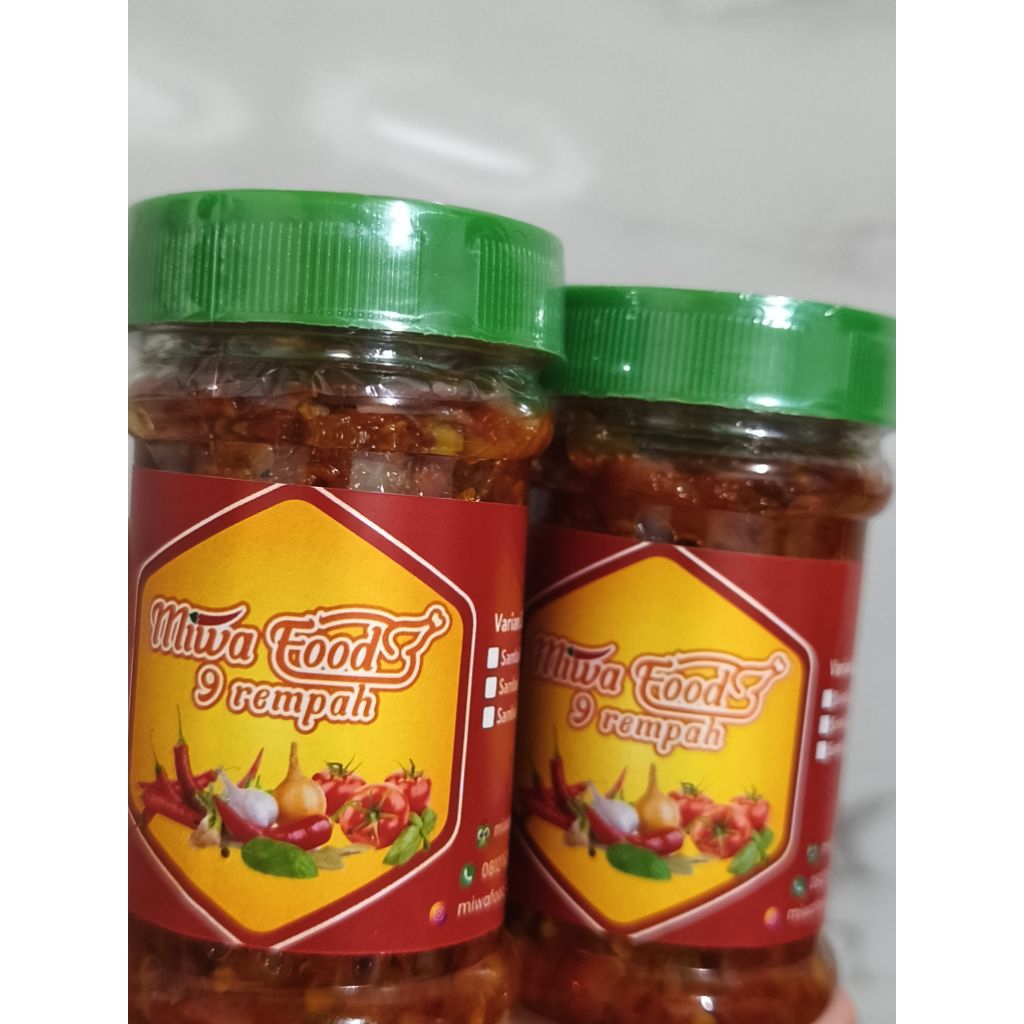

sambal teri medan original miwafood