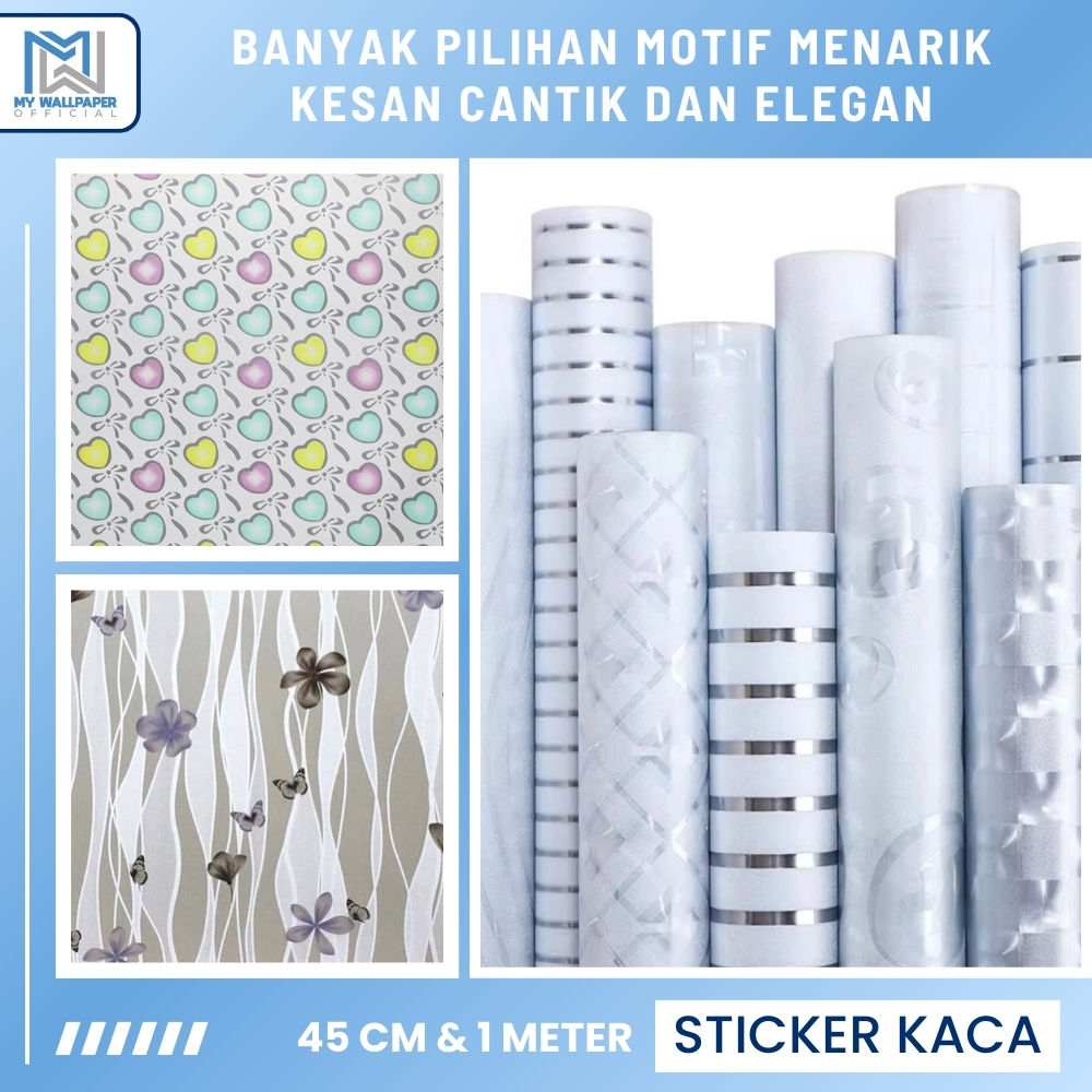 Wallpaper Sunblast Sticker Buram Untuk Kaca Jendela Sandblast Stiker Kaca Jendela Rumah Minimalis