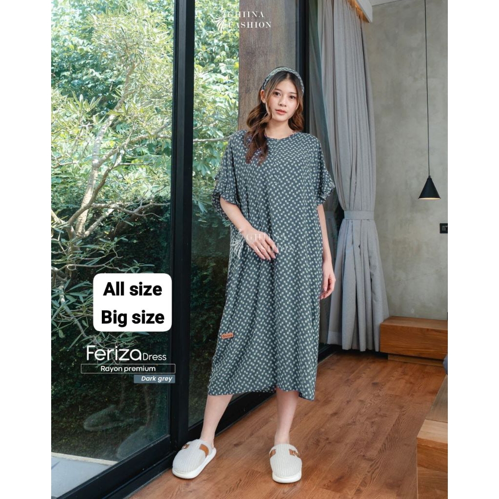 Feriza Dress Ghina Fashion
