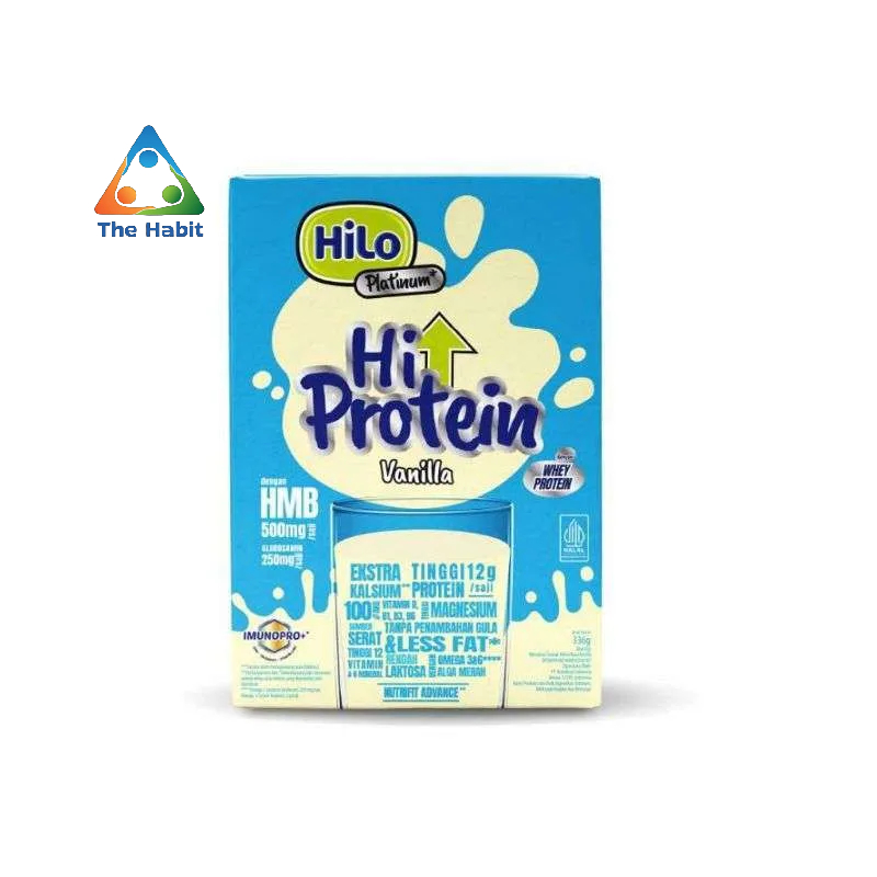 

(The Habit) Hillo School Hi Protein Vanilla 336gr