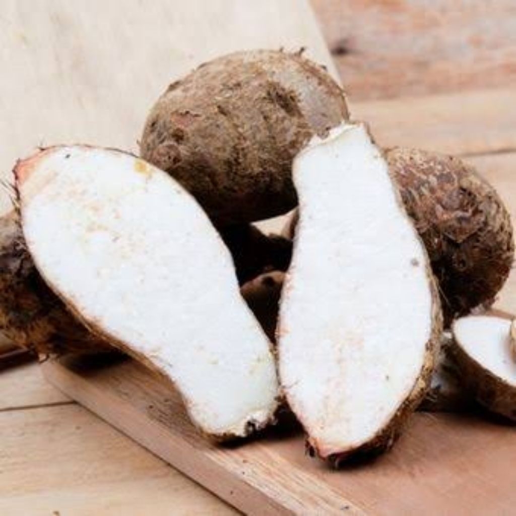 

Umbi Talas Gajah/Talas Kimpul Pulen 1kg