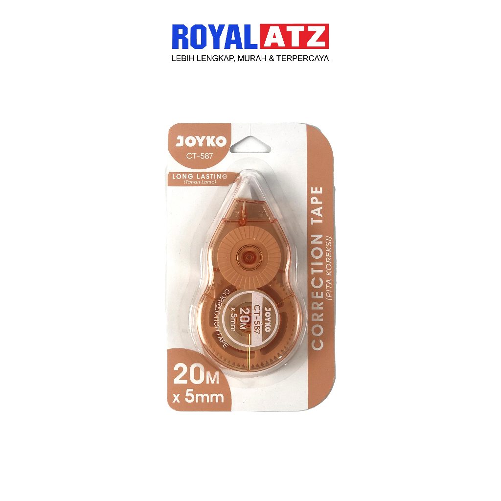

Correction Tape / Tip Ex Kertas CT-587 JOYKO