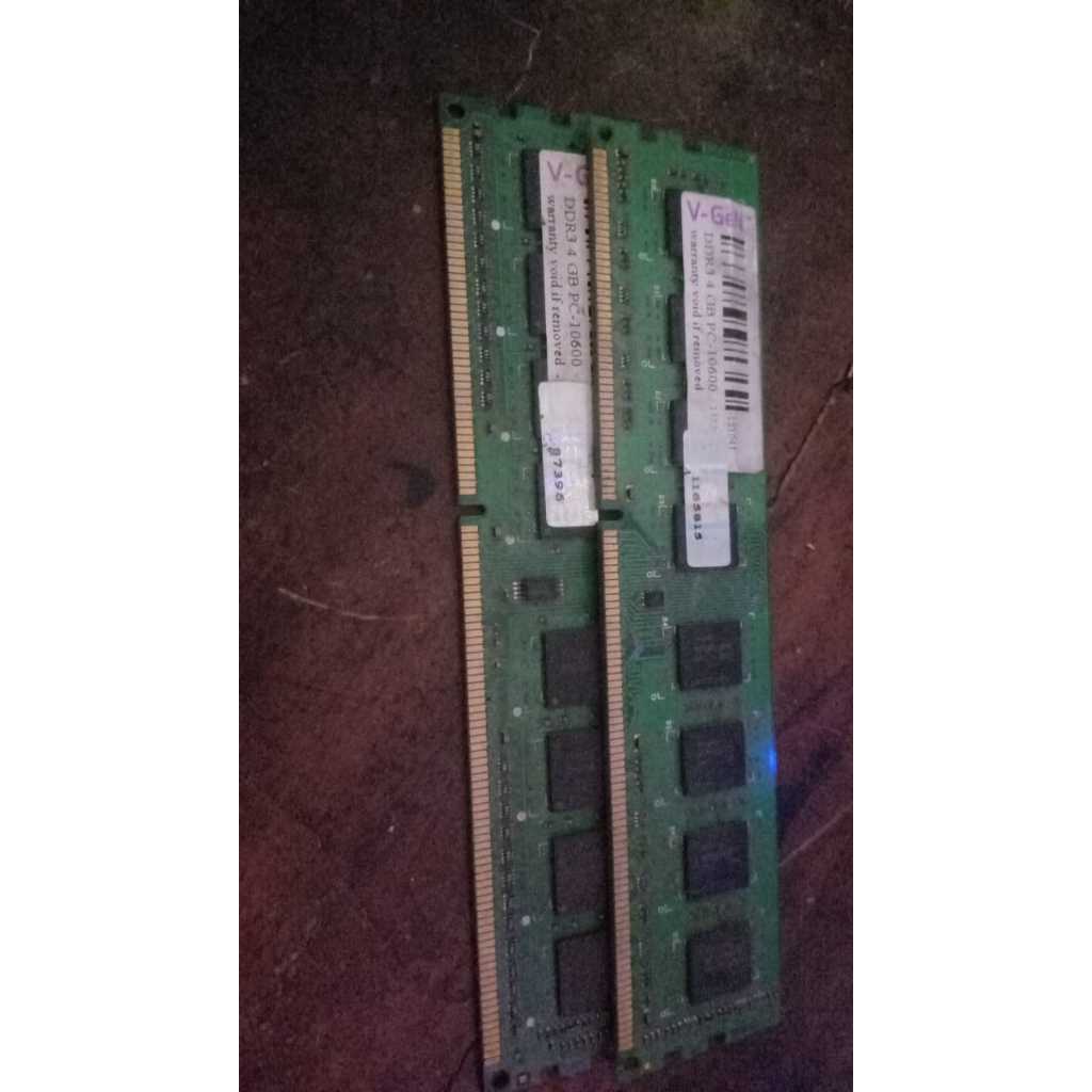 RAM V-Gen DDR3 4GB PC-10600